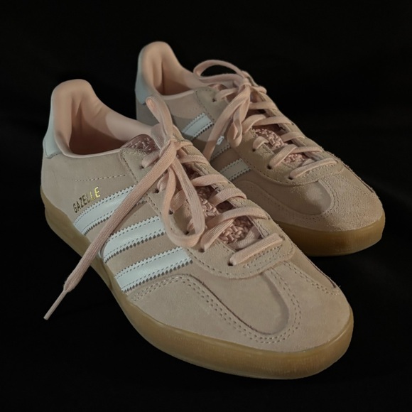 adidas Shoes - Adidas Women's Blush Pink Gazelle Sneakers